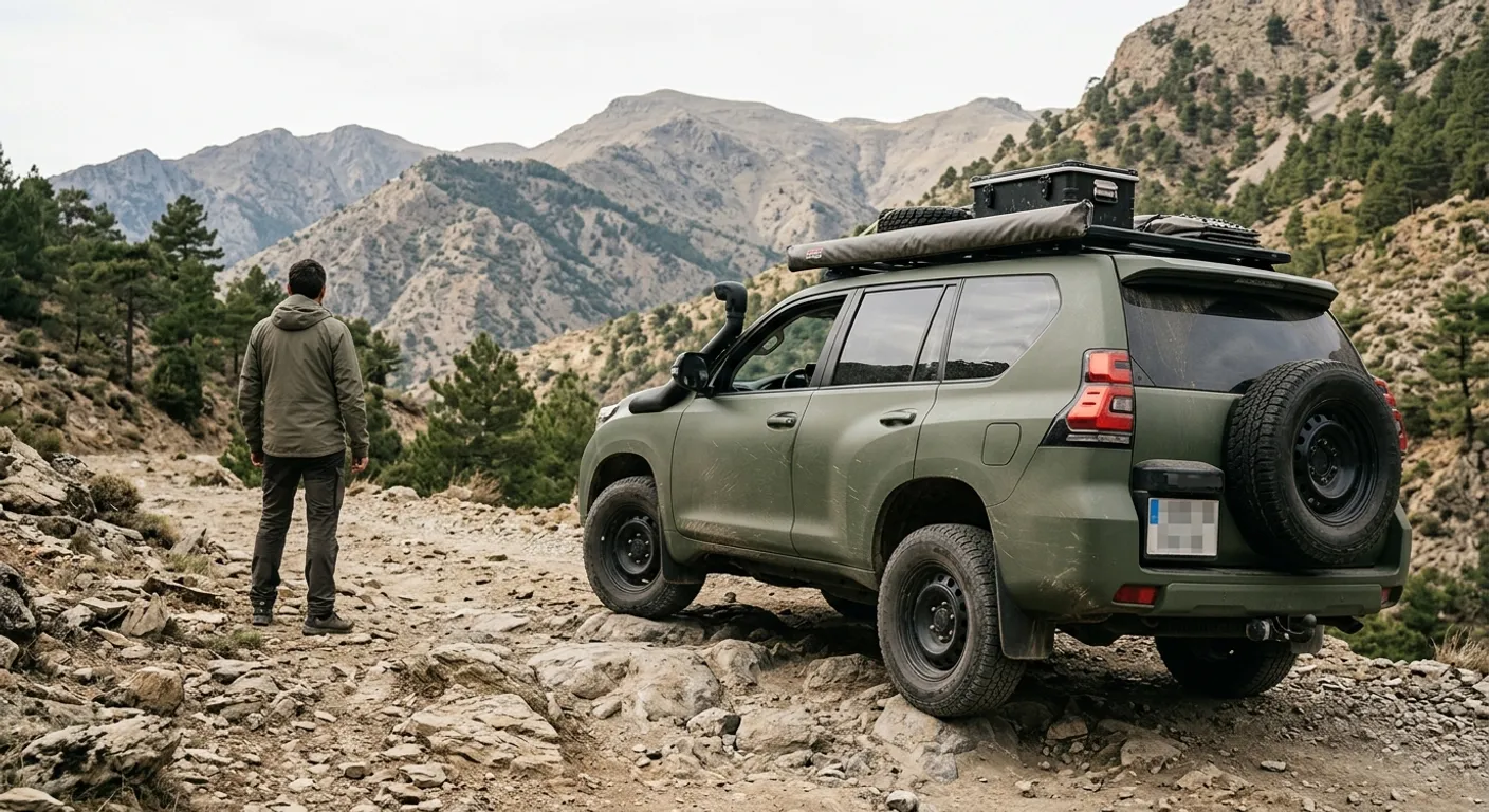 Off-road пакет Prado 250: блокировки, отключаемый стабилизатор, Multi-Terrain Select