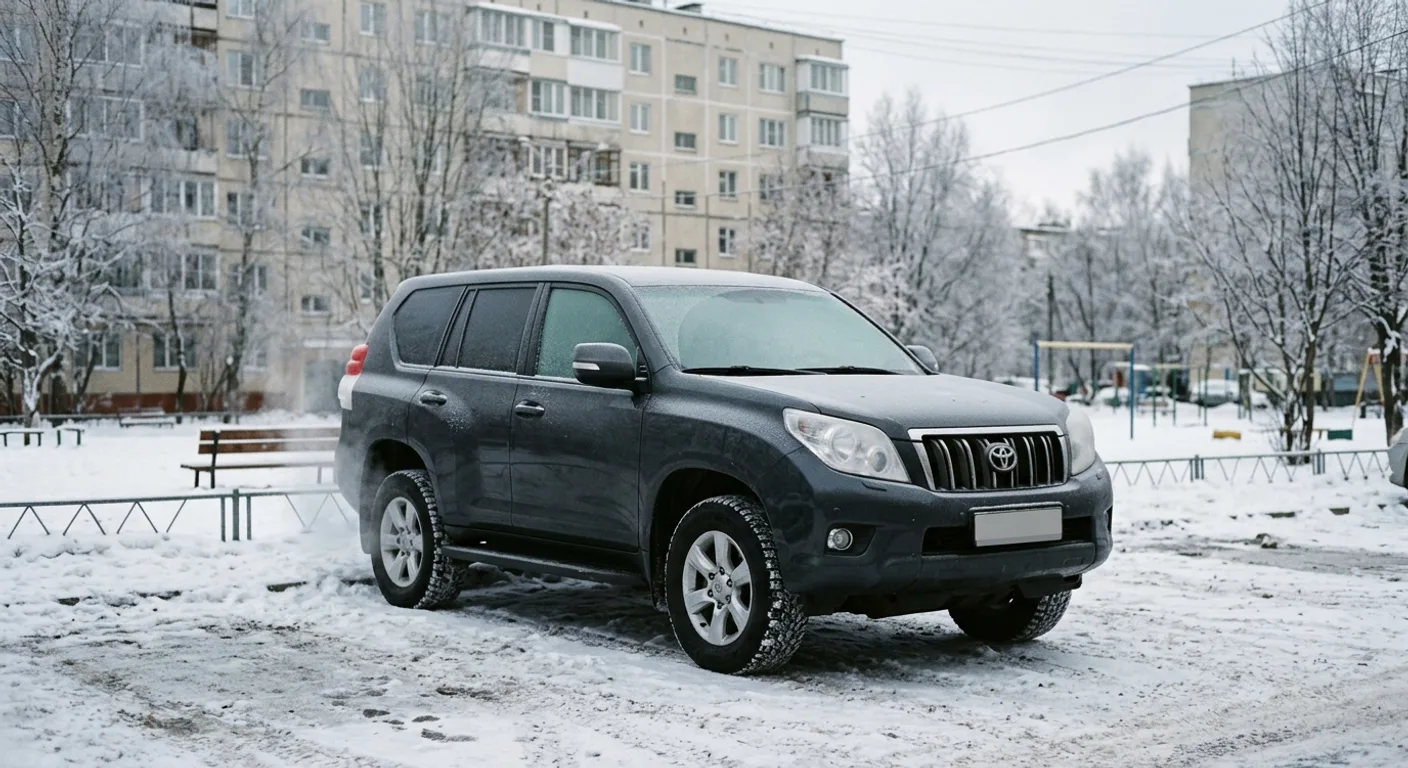 Печка Prado дует холодным: воздушная пробка, краник, термостат или забитый радиатор