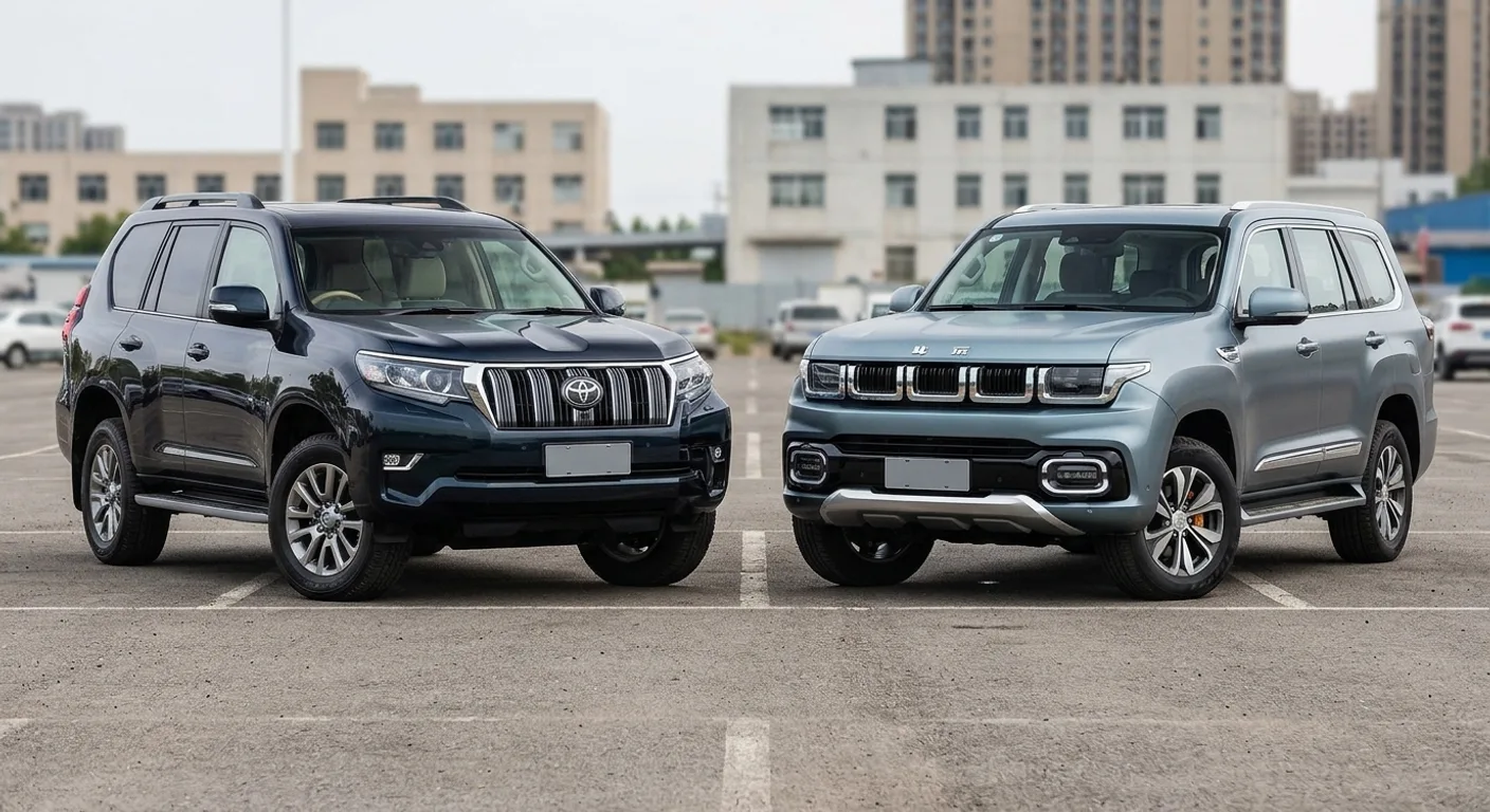 Prado vs BAIC BJ40 и BJ60: честный рамник из Китая против Toyota